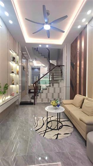 CẦN BÁN NHÀ NGAY NGUYỄN VĂN KHỐI - PHƯỜNG 8 - ĐẦY ĐỦ NỘI THẤT - XE HƠI TỚI CỬA